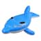 Swimline 61" Inflatable Blue Ride-On Dolphin Pool Float